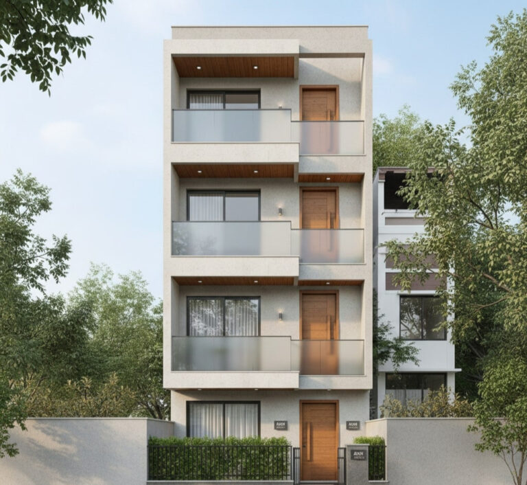 Builder floor units for rent in Chennai – low rise residential building