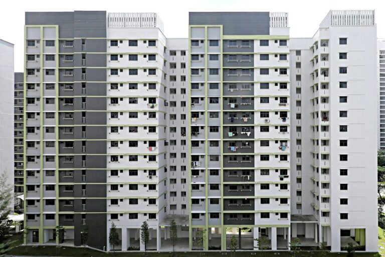 Gated community apartments for rent in Chennai – residential complex view