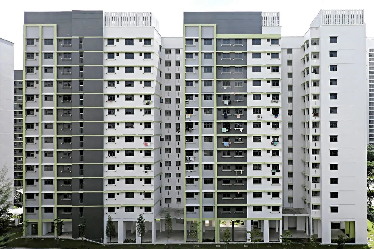 Gated community apartments for rent in Chennai – residential complex view