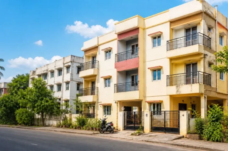 1 BHK house for rent in Chennai below 6000 in affordable residential areas with basic amenities and good access.