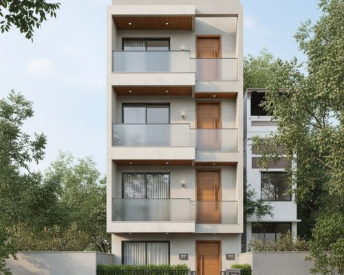 Builder floor units for rent in Chennai – low rise residential building